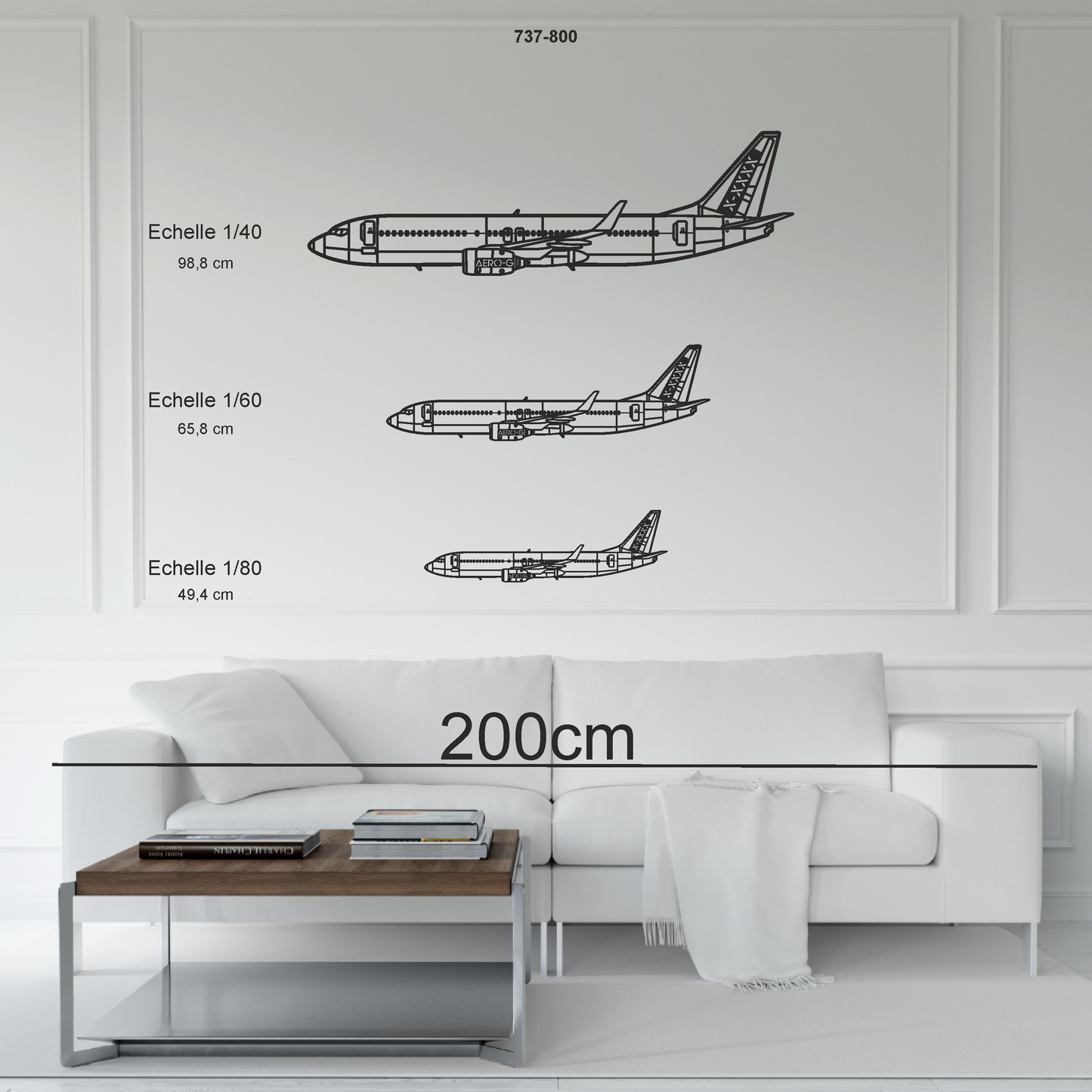 737-800 personnalisable