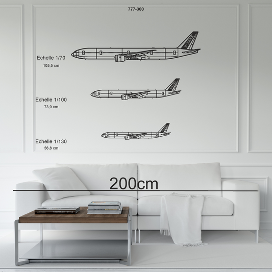 777-300 personnalisable