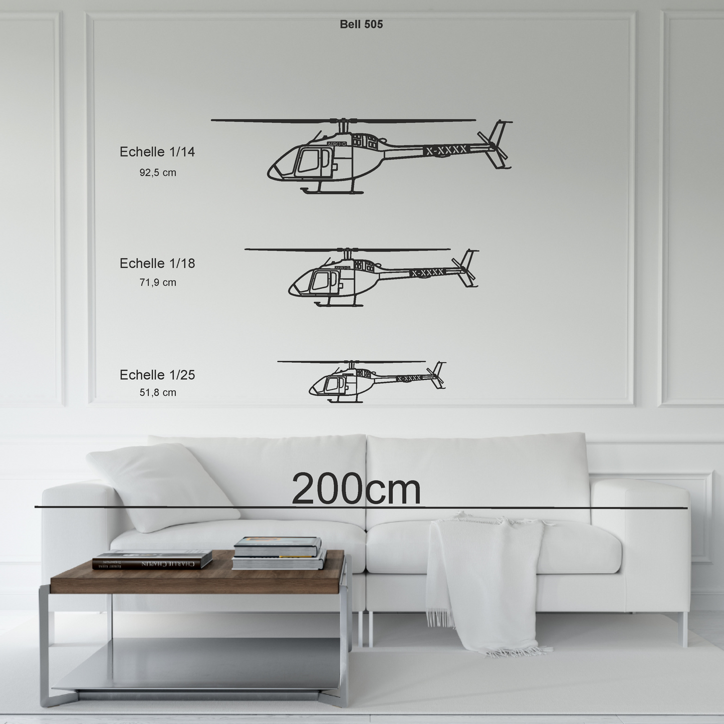 Bell 505 personnalisable
