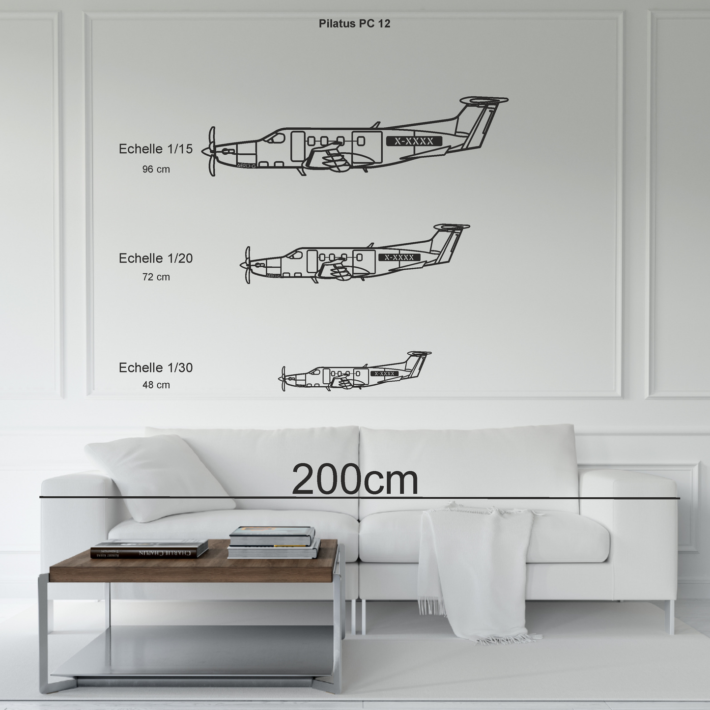 Pilatus PC12 personnalisable