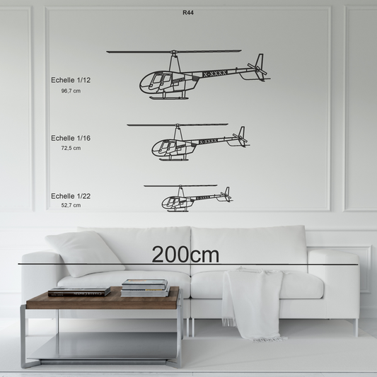 R44 personnalisable