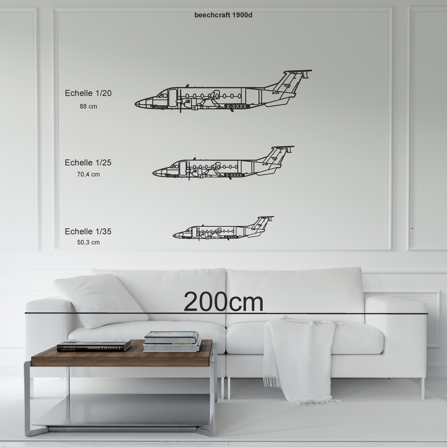 Beechcraft 1900d personnalisable