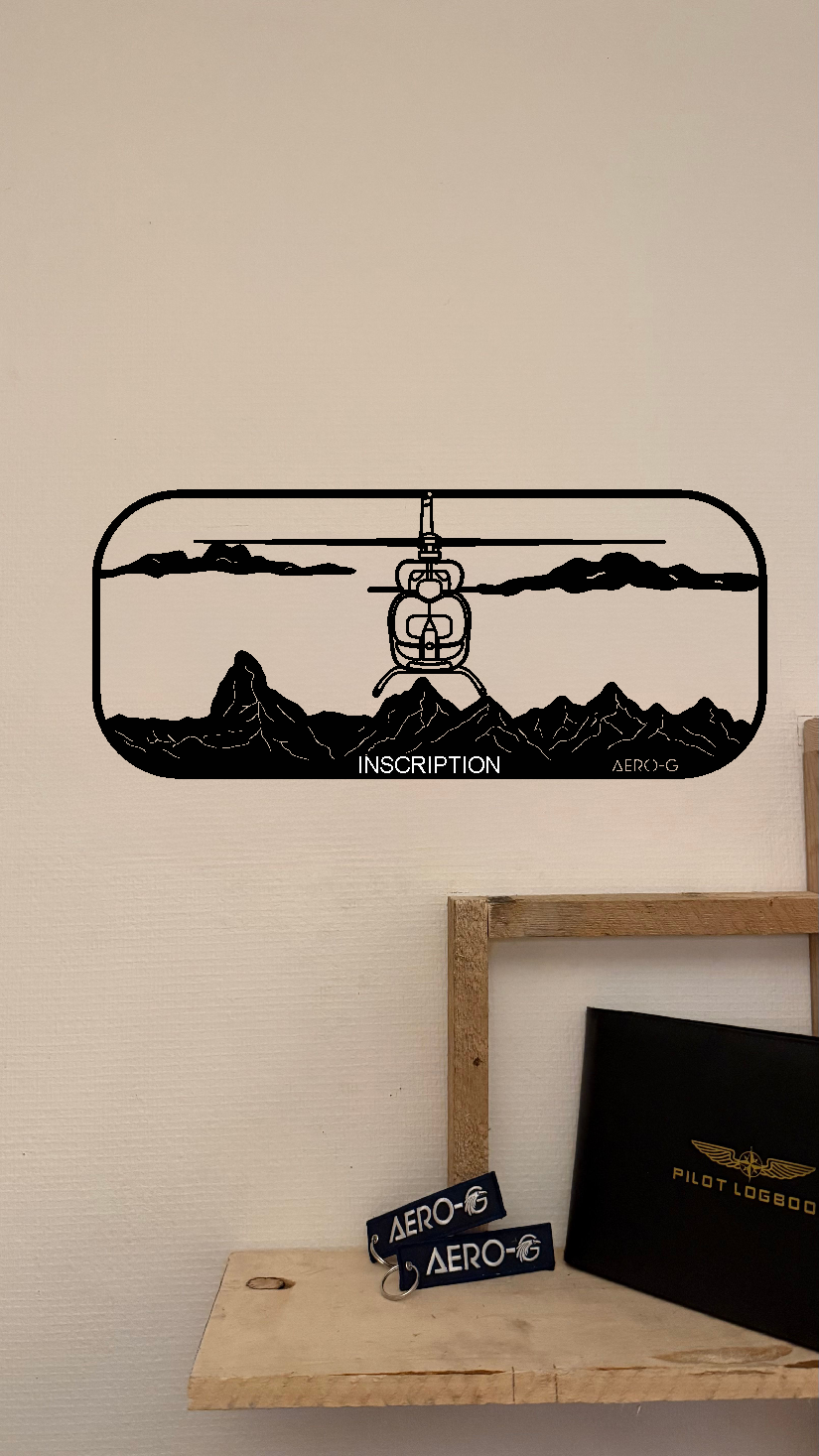 Tableau skyline aéronautique