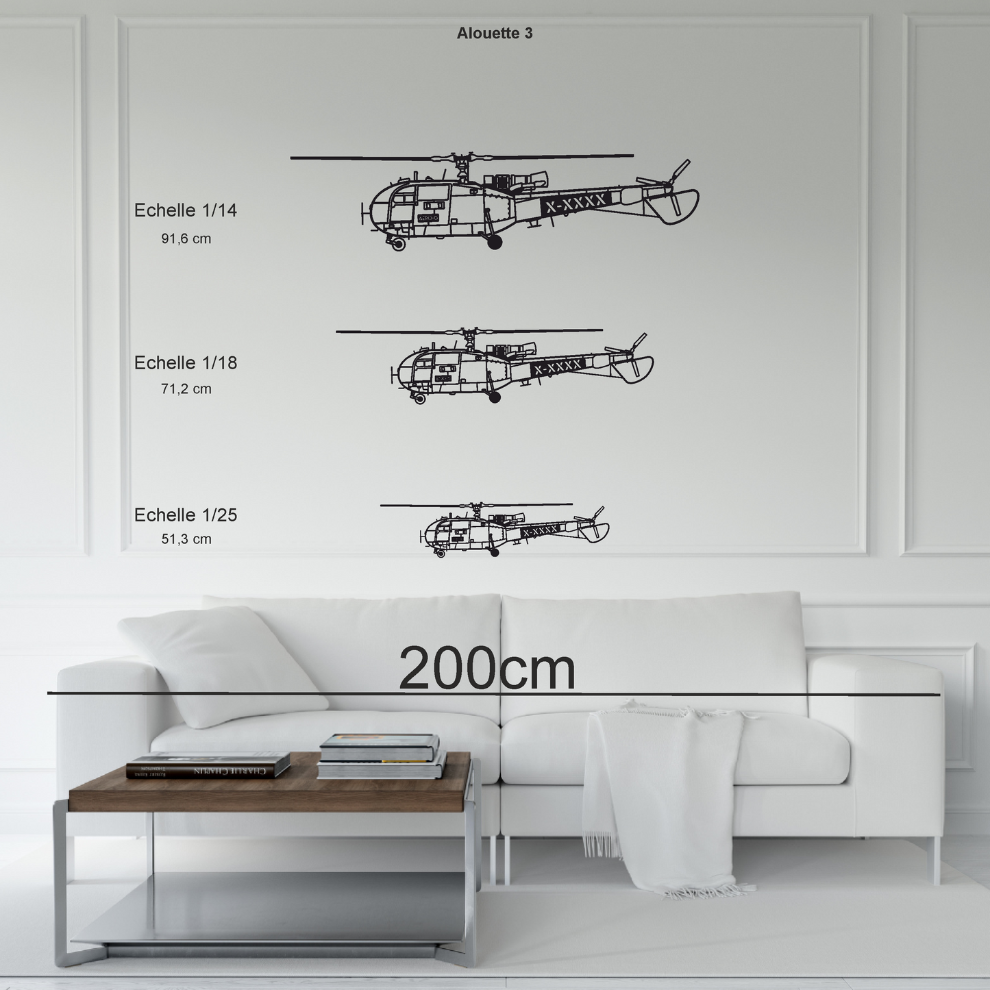 Alouette 3 personnalisable
