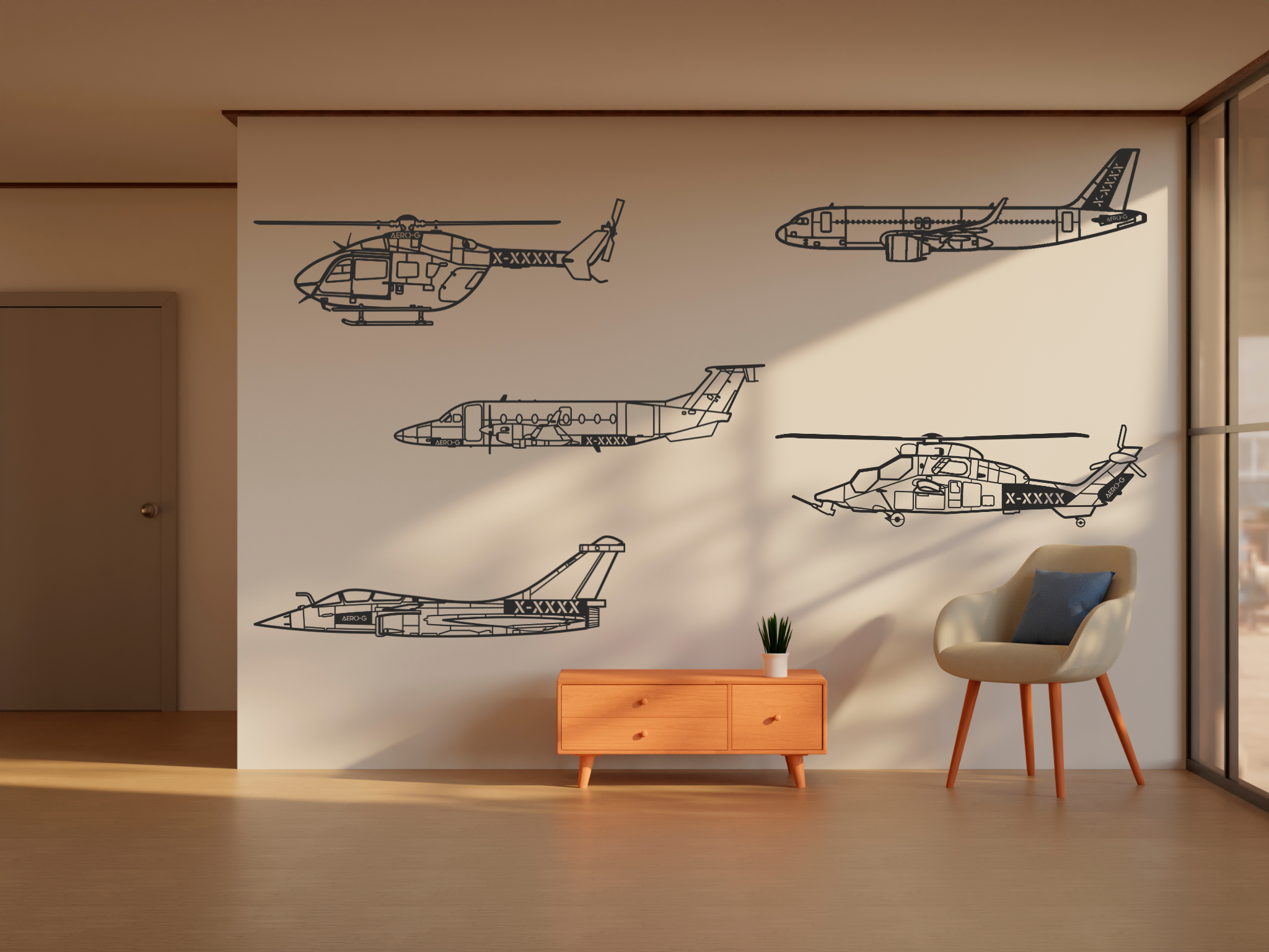 Aéro G | Nos décoration murale avion