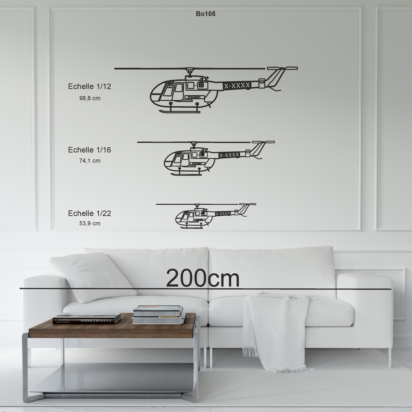 Bölkow Bo 105 personnalisable