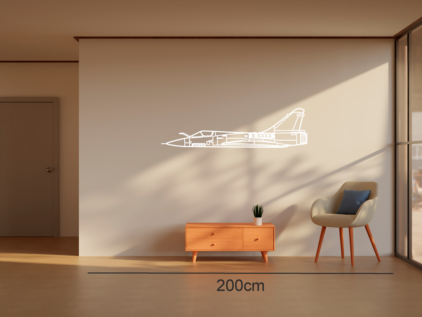 Mirage 2000 C monoplace personnalisable