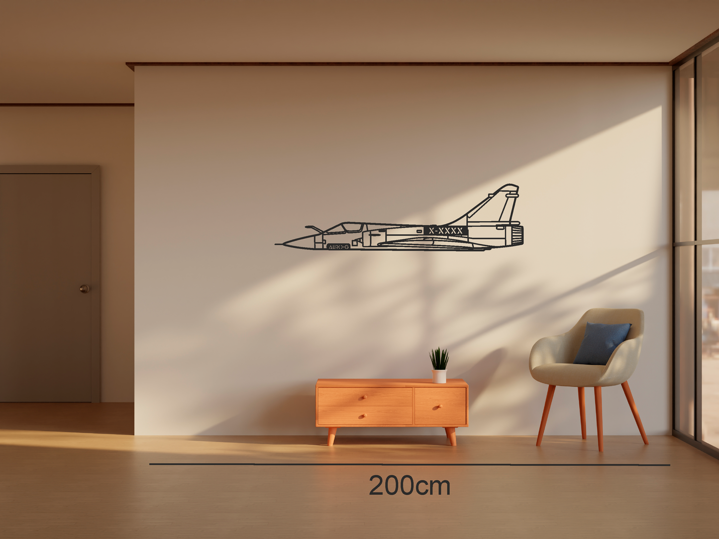 Mirage 2000 C monoplace personnalisable