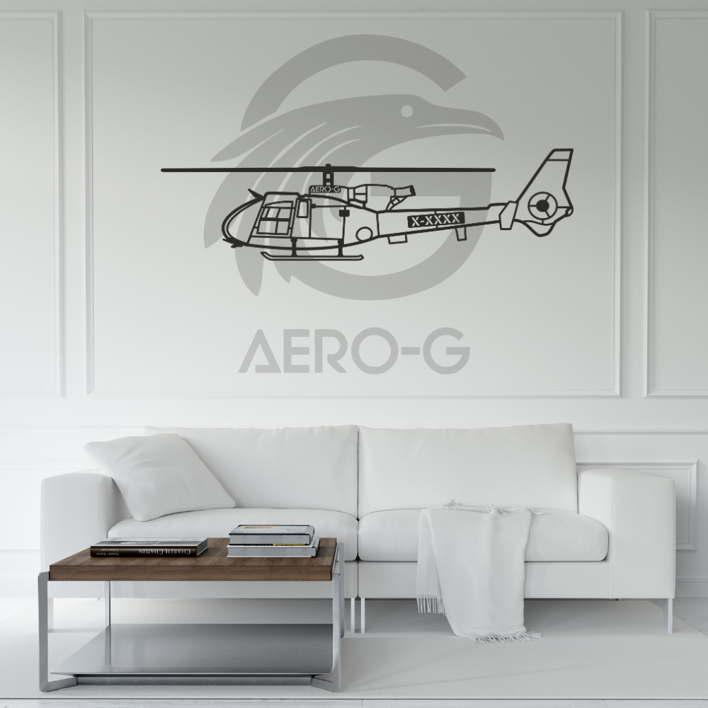 SA 342 gazelle personnalisable